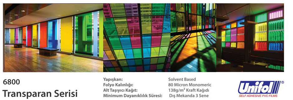 Unifol 6800 Transparan Seri