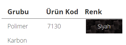 Unifol 7130 Seri Karbon Folyo