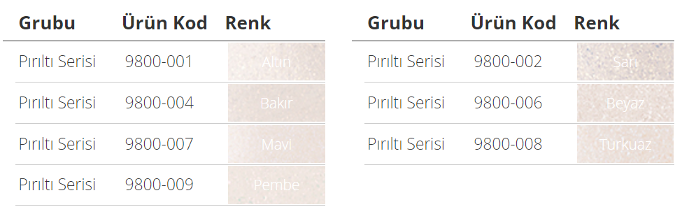 Unifol 9800 Pırıltı Cast (Laminasyon)